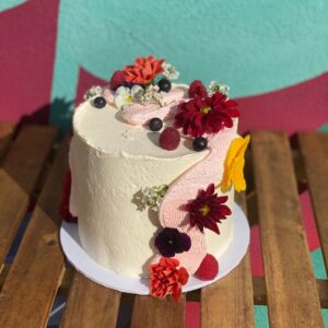 Mother's Day Cottage Garden Cake