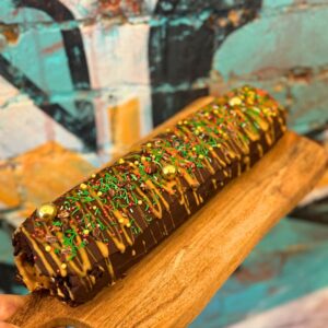 Peanut Butter Yule Log